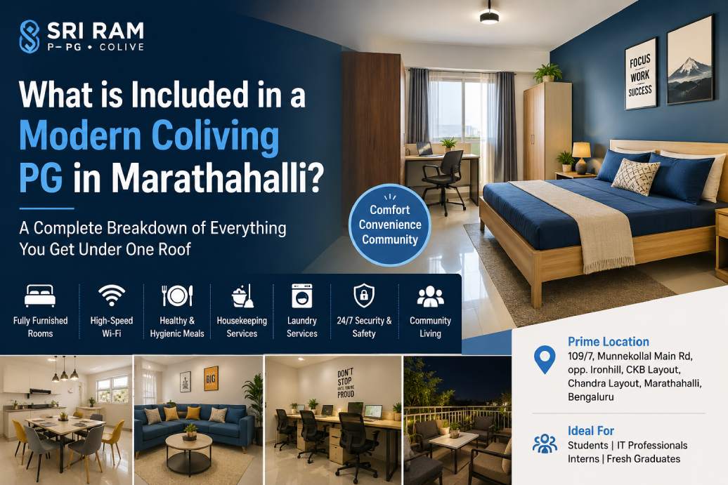 best co-live pg in marathahalli