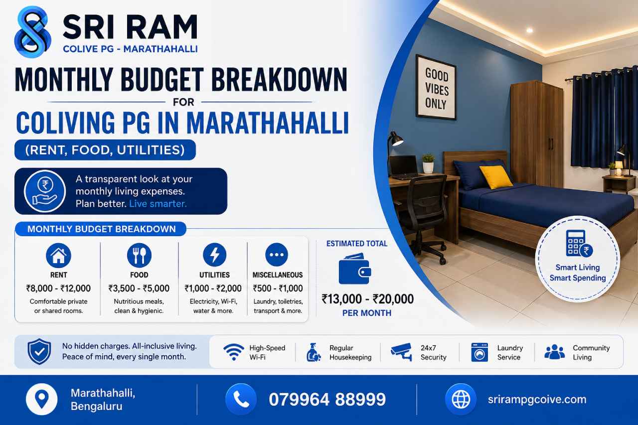 co living pg in marathahalli
