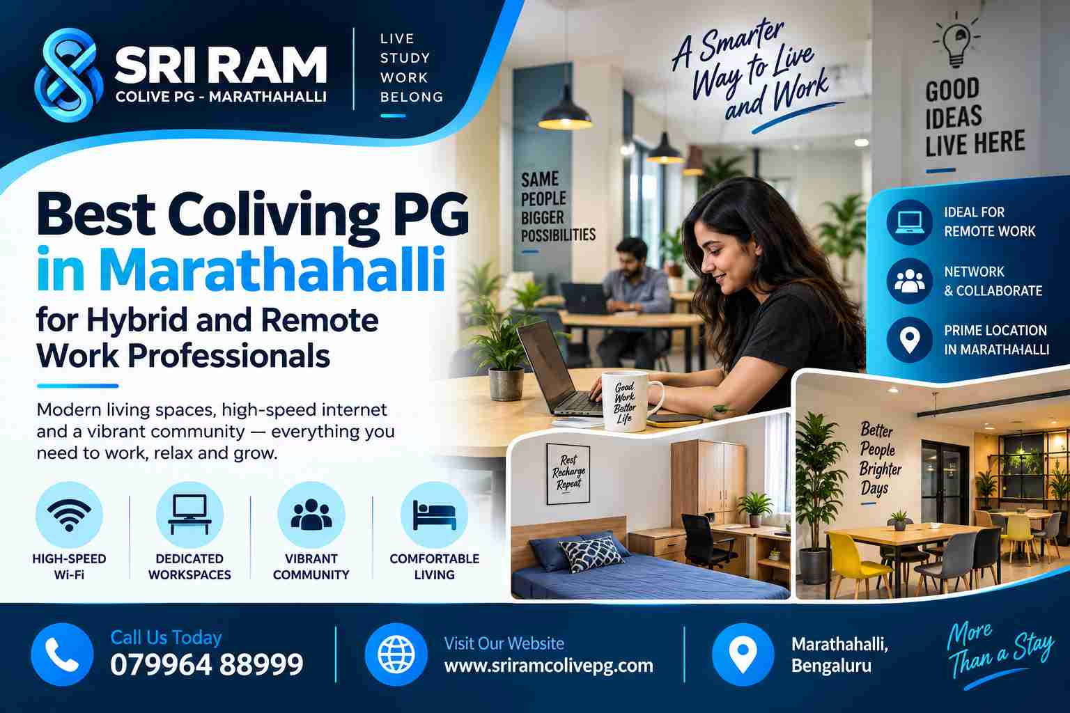 co living pg in marathahalli bangalore